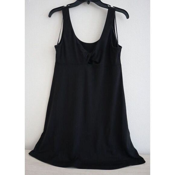 Volcom B1312302 Women's Sz M Black Desert Bunnie Keyhole Reversible Mini Dress - Picture 1 of 14